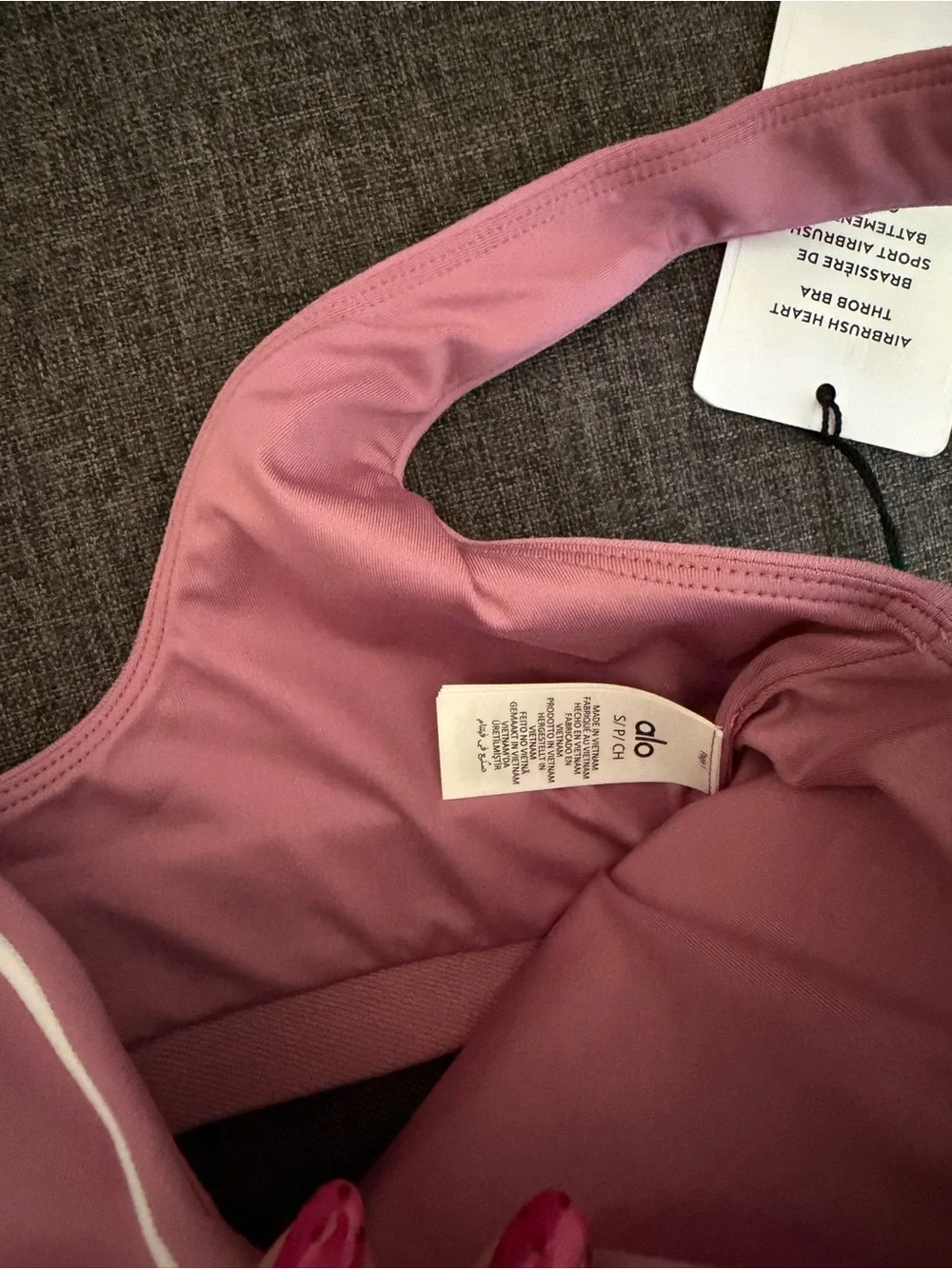 ALO Yoga Women's Heart Throb Sports Bra & Legging Set